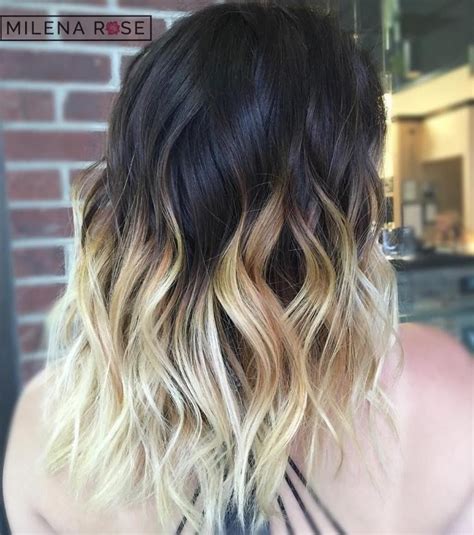 blonde ombre for black hair|ombre hair style.